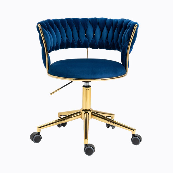 Mercer41 Ailsa Velvet Task Chair Wayfair